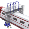 2001558 - Plataforma pòrtic en alumini elevable per manteniment ferroviari - Imatge 2