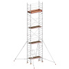 8177 - Andamio móvil plegable con estabilizador. Dimensiones plataforma: 1,90 x 0,65 EN 1004