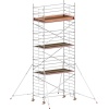 8373 - Trabattello mobile con stabilizzatore. Dimensioni piattaforma: 2,95 x 1,30 EN 1004