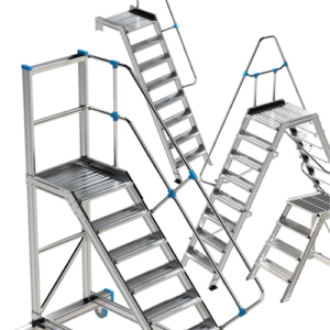 Escaleras con Plataforma