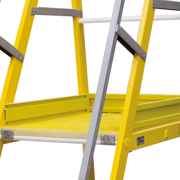 F-ALM-65 Scala in fibra da magazzino 65º EN 131-7 e EN 61478 - immagine 3