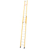 F7200M - Escalera para apoyar extensible de 2 tramos manual fibra de vidrio EN 131.1 - EN 131.2 y EN 50528