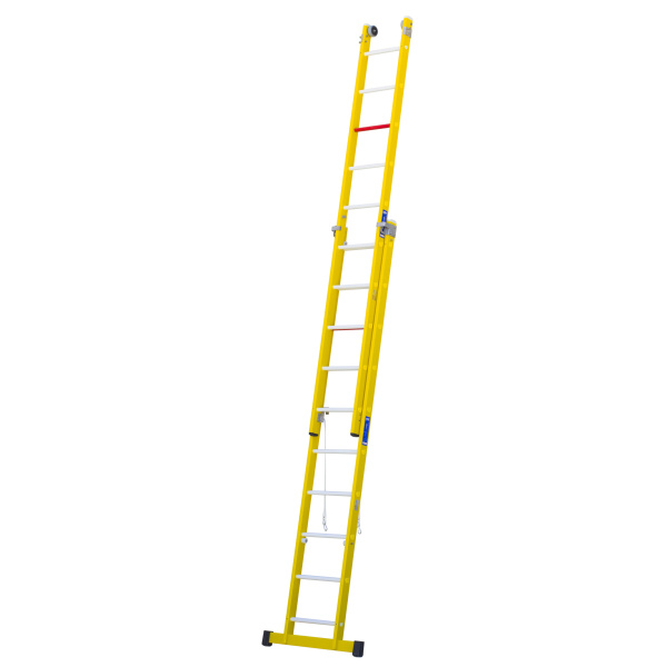 FC7200 - Scale trasformabili 2 sezioni in vetroresina EN131.1-2 e EN 50528 - immagine 2